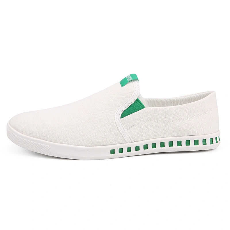 Professional factory supply men's loafer canvas casual shoes