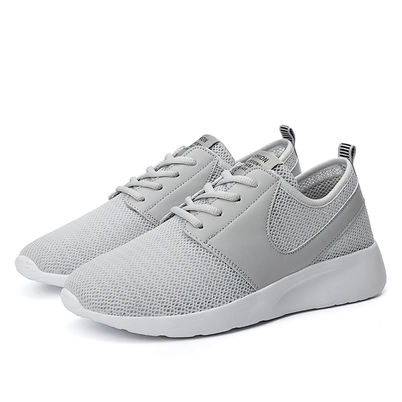 Hot sale fashion men mesh athletic casual sport shoes