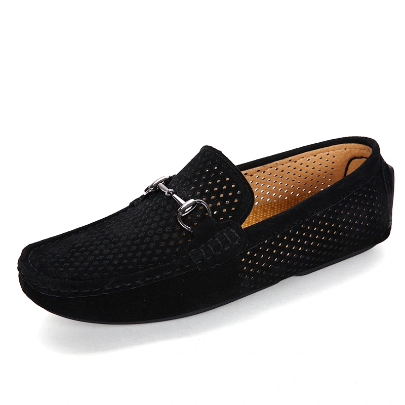 New Style Fashion Footwear soft Men's Driving Shoes Business Leather Loafers Shoes