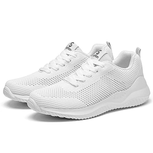 High Quality Outdoor Women Flyknit Sports Running Sneaker Shoes