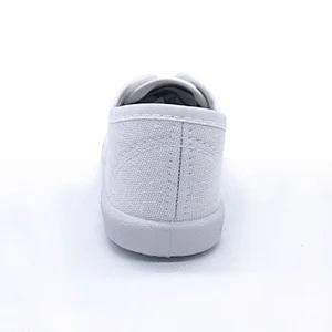 New Classic Style Children Flat Injection Casual students Canvas Shoes with Customized