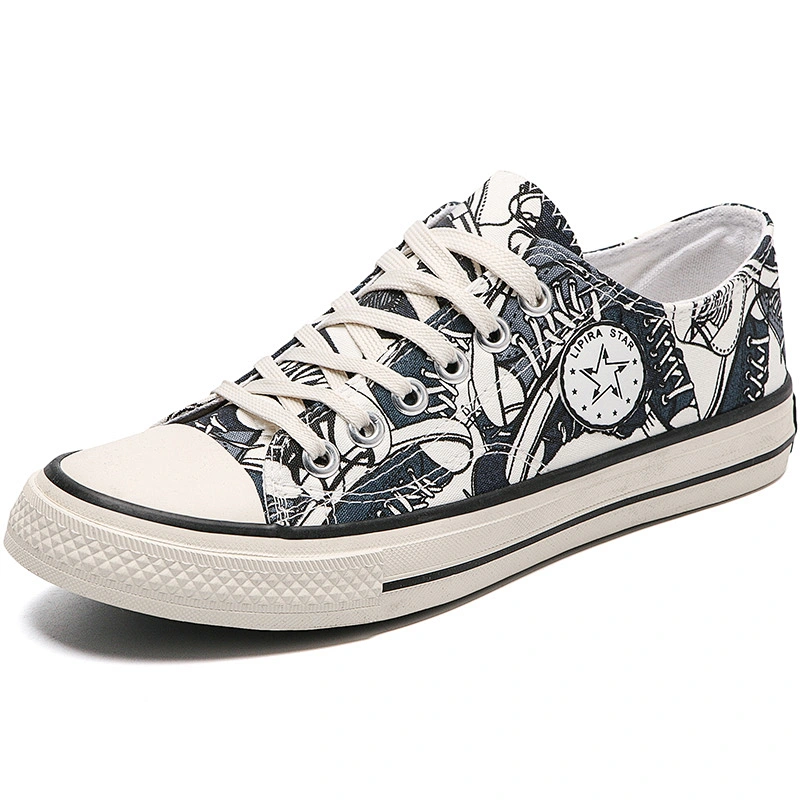 Classic Fashion Style Men Outdoor Casual Canvas Board Shoes