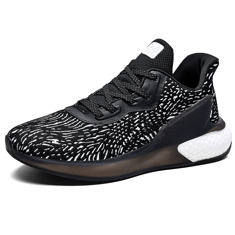 Hot Sale High Quality Men Fly knit Sports Casual Athletic sneaker Shoes