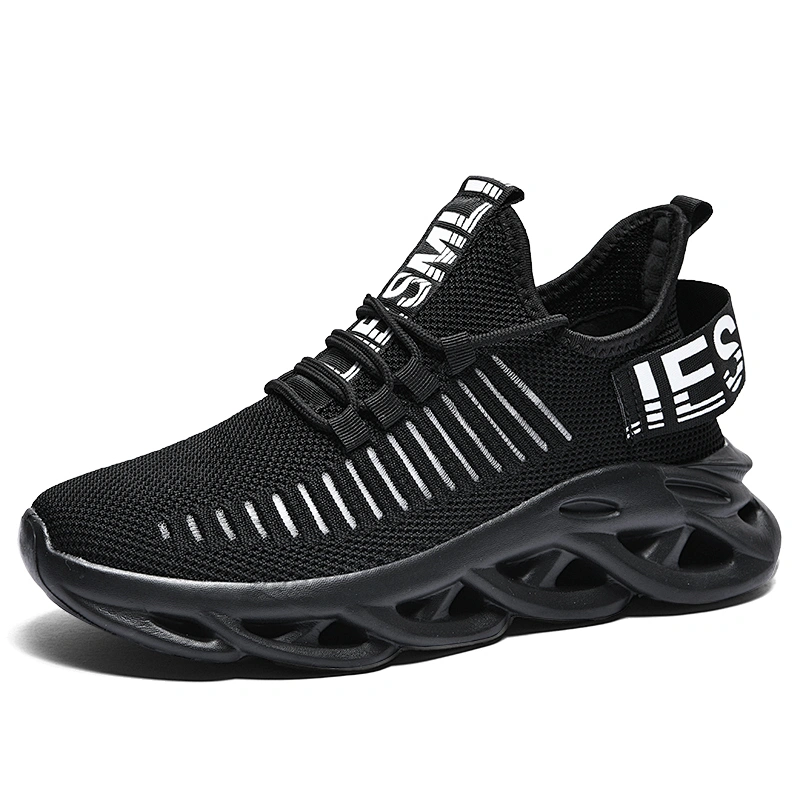 Hot Sale Brand Fly knit Sport Shoes Breathable Casual Running Shoes for Men