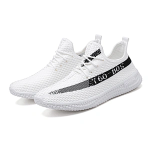 High Quality Outdoor Men Fly knit Sport Running Casual Shoes