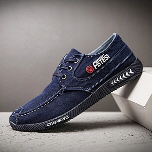 New Design Breathable Sneakers Fashion Casual Canvas Shoes for Men
