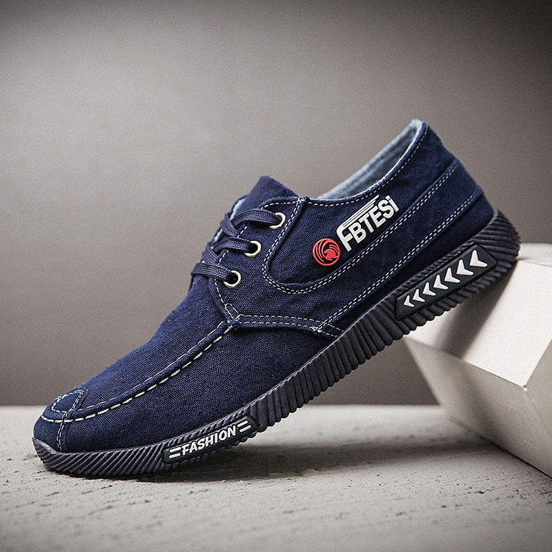 New Design Breathable Sneakers Fashion Casual Canvas Shoes for Men