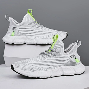 High Quality Footwear Fly knit Sneakers Men Fashion Sports Running Shoes