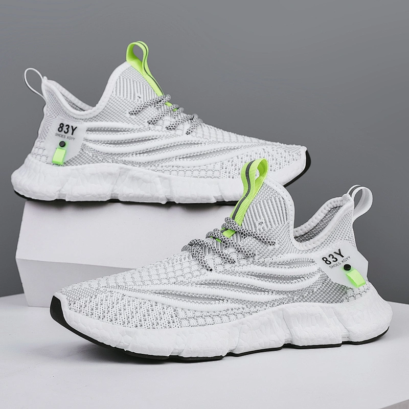 High Quality Footwear Fly knit Sneakers Men Fashion Sports Running Shoes