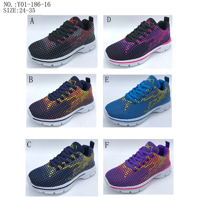 Hot selling breathable children casual sports shoes running shoes