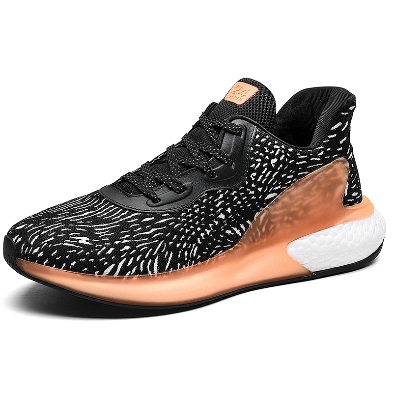 Hot Sale High Quality Men Fly knit Sports Casual Athletic sneaker Shoes