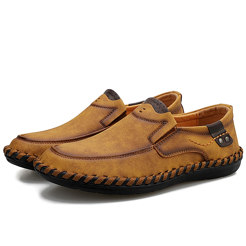 New Design Slip-on Dress Shoes for Men Leather Shoes Business Loafers Shoes