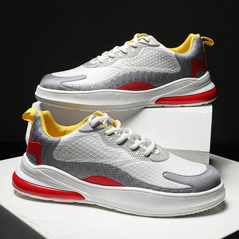 Hot Sale Fashion Sneaker Men Lace up Board Casual slim Sports Shoes