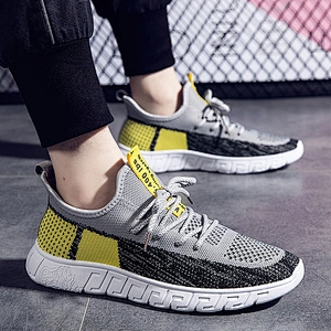 Hot Sales Good Quality Fly knit Sports Running Sneaker Shoes for Men