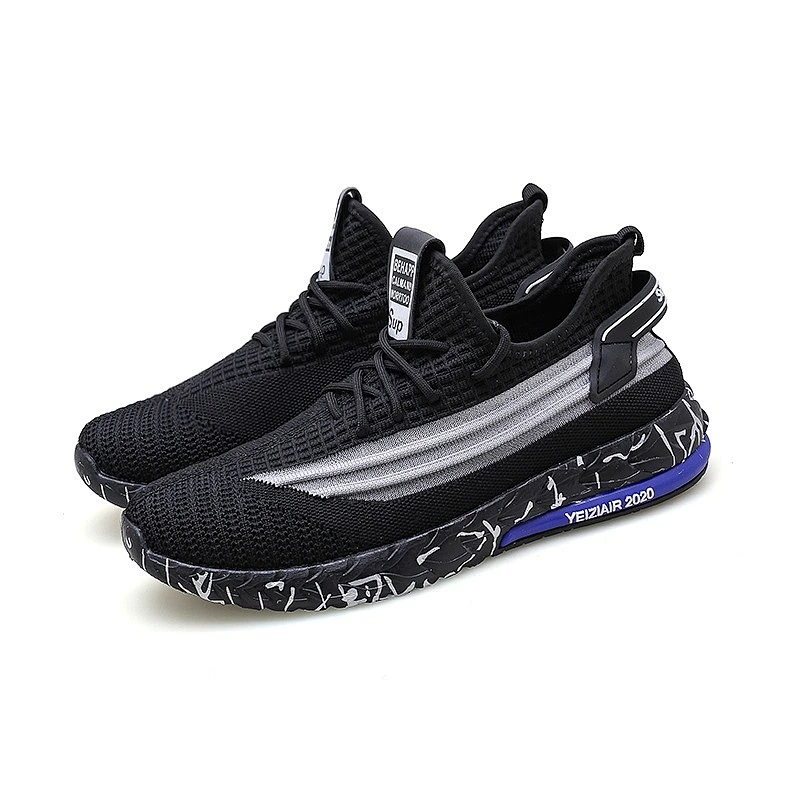 New Arrival Fashion Men Fly knit Athletic Casual Sports Shoes