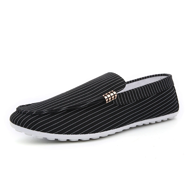New Design Men's Slip on Loafers Lightweight Casual Sports Canvas Shoes
