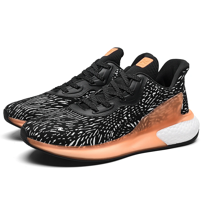 Hot Sale High Quality Men Fly knit Sports Casual Athletic sneaker Shoes
