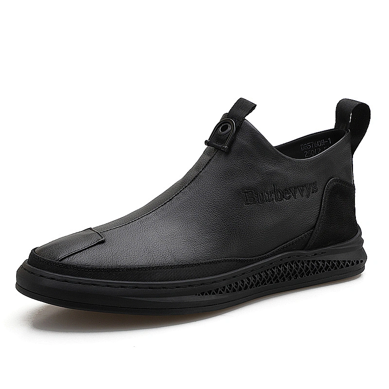 Hot Sale Men driving Casual slip on loafers leather Shoes