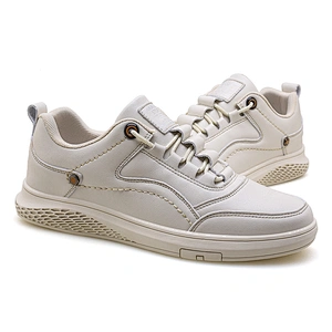 High Quality Fashion Men PU Casual Sports Sneaker Shoes