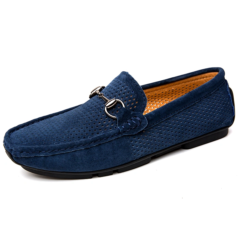 New Style Fashion Footwear soft Men's Driving Shoes Business Leather Loafers Shoes
