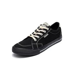 Classic Joker Style Men Vulcanized Casual Canvas Shoes