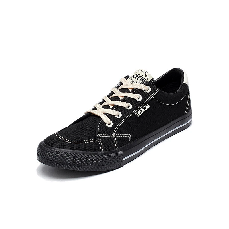 Classic Joker Style Men Vulcanized Casual Canvas Shoes