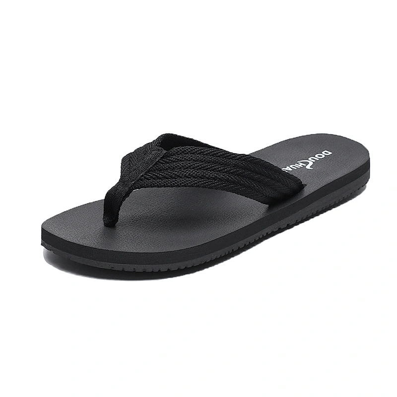 Factory Price Fashion Men Slippers Beach Sandals Flip Flops