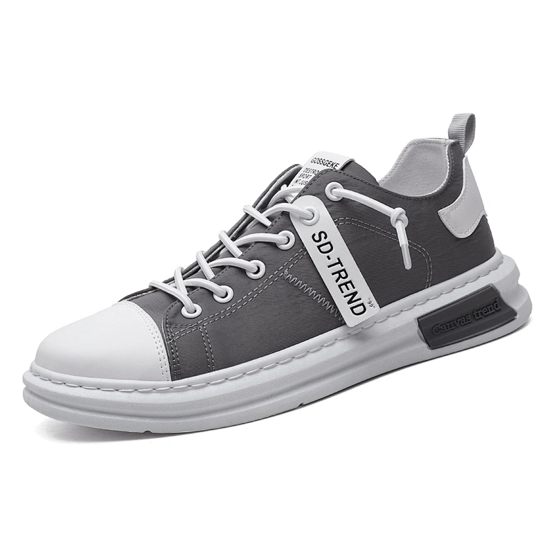 High Quality Men New Canvas Shoes Fashion Casual Vulcanized Shoes
