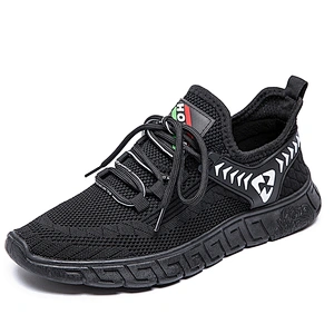 New Style Fashion Fly knit Sports Breathable Casual Running Shoes for Men