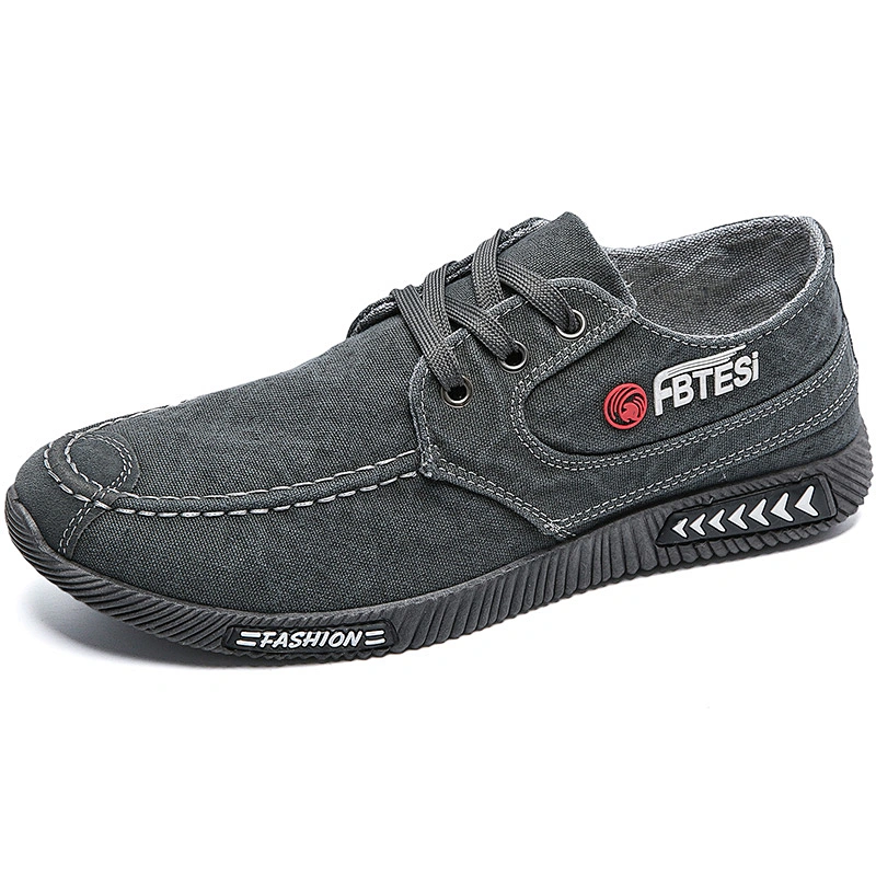 New Design Breathable Sneakers Fashion Casual Canvas Shoes for Men