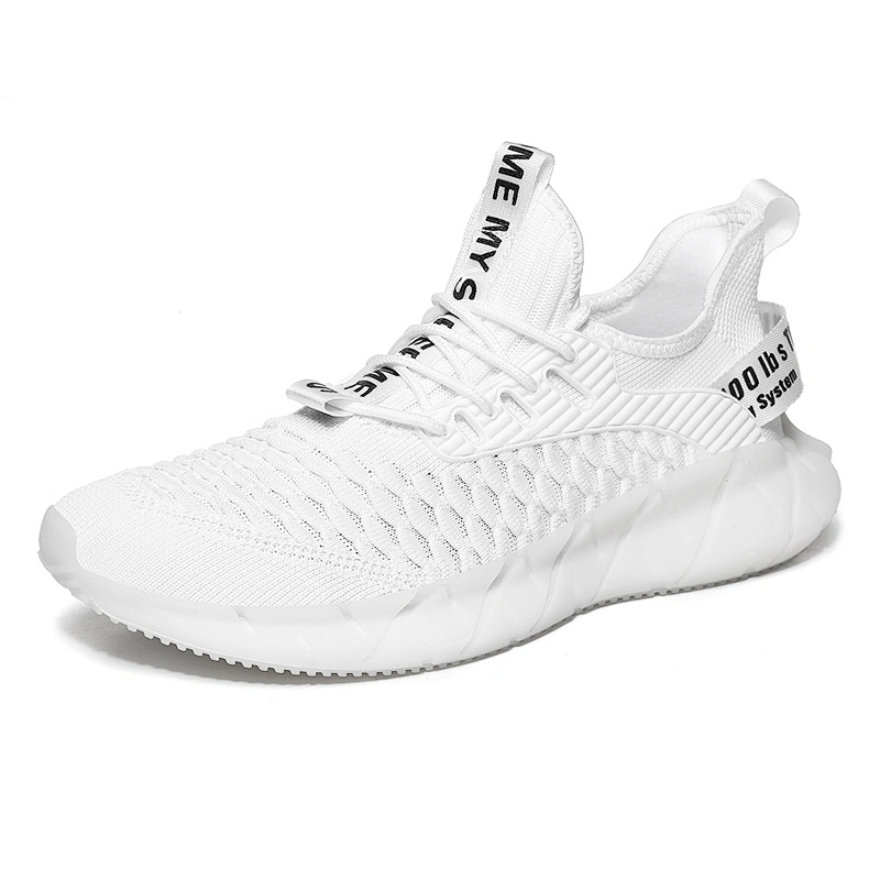 Fashion Comfortable Men Fly knit Casual Sneaker Sports Running Shoes
