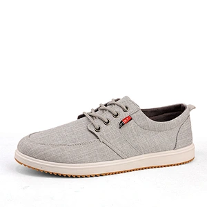 Wholesale Cheap Price Mens Lace up Casual Fashion Canvas Shoes