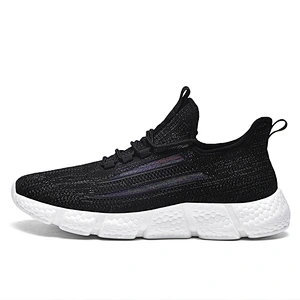Hot Sale Fashion Sneaker High Quality Men Fly knit Casual Running Sports Shoes