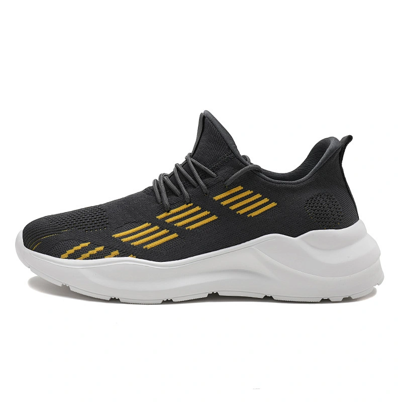 Breathable Sport Casual Shoes Men Fly knit Running Sneaker Shoes