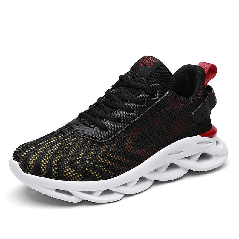 Latest Designed Style Men Sneaker Fly knit Sports Running Shoes Wholesale