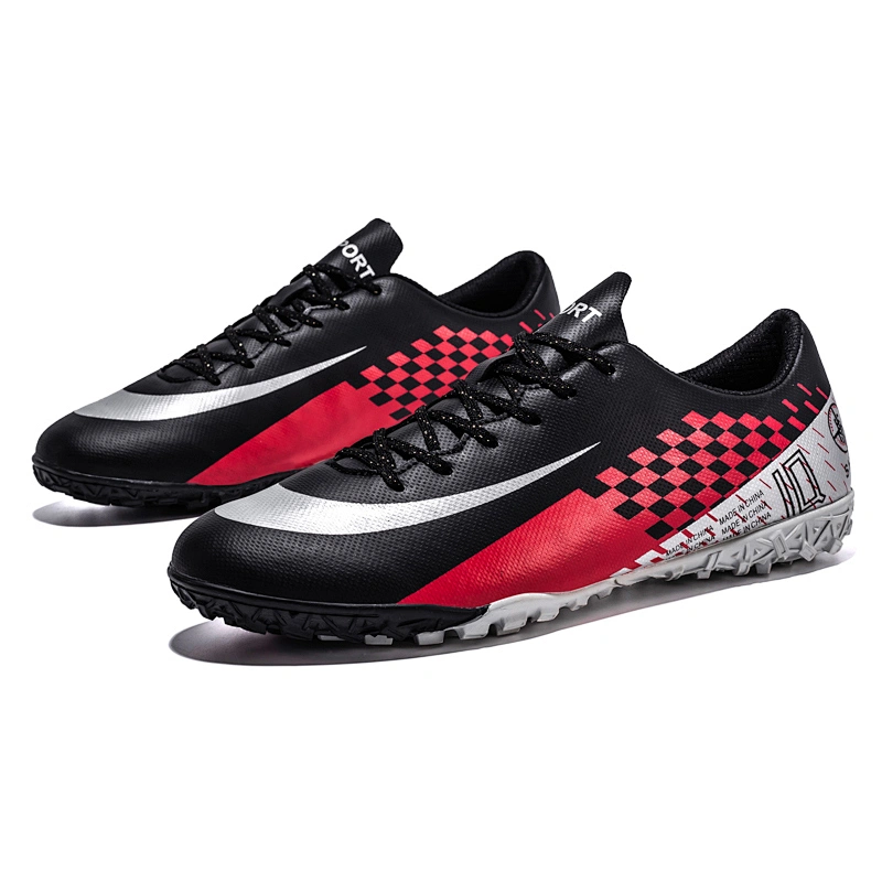Factory Supply Men Football Sport Fashion Sneaker Soccer Shoes