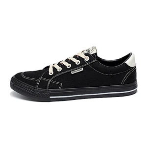 Classic Joker Style Men Vulcanized Casual Canvas Shoes