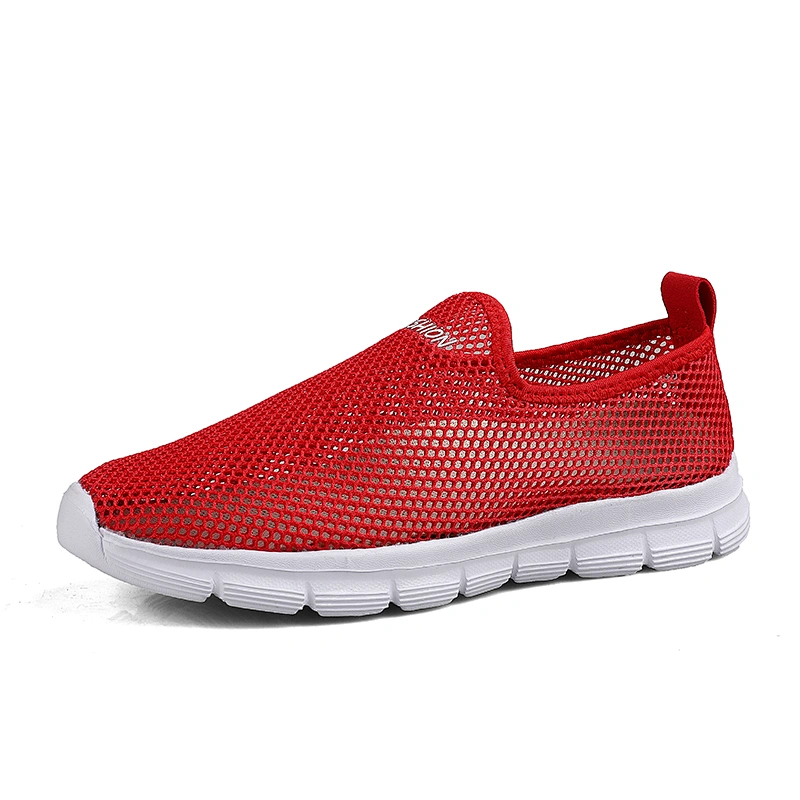 Hot Sale Breathable Men Slip on Loafers Mesh Sports Casual Shoes