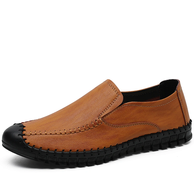 Hot Sale Fashion Men Leather Loafers Shoes Moccasin-Gommino Driving Shoes
