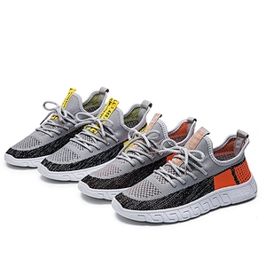 Hot Sales Good Quality Fly knit Sports Running Sneaker Shoes for Men
