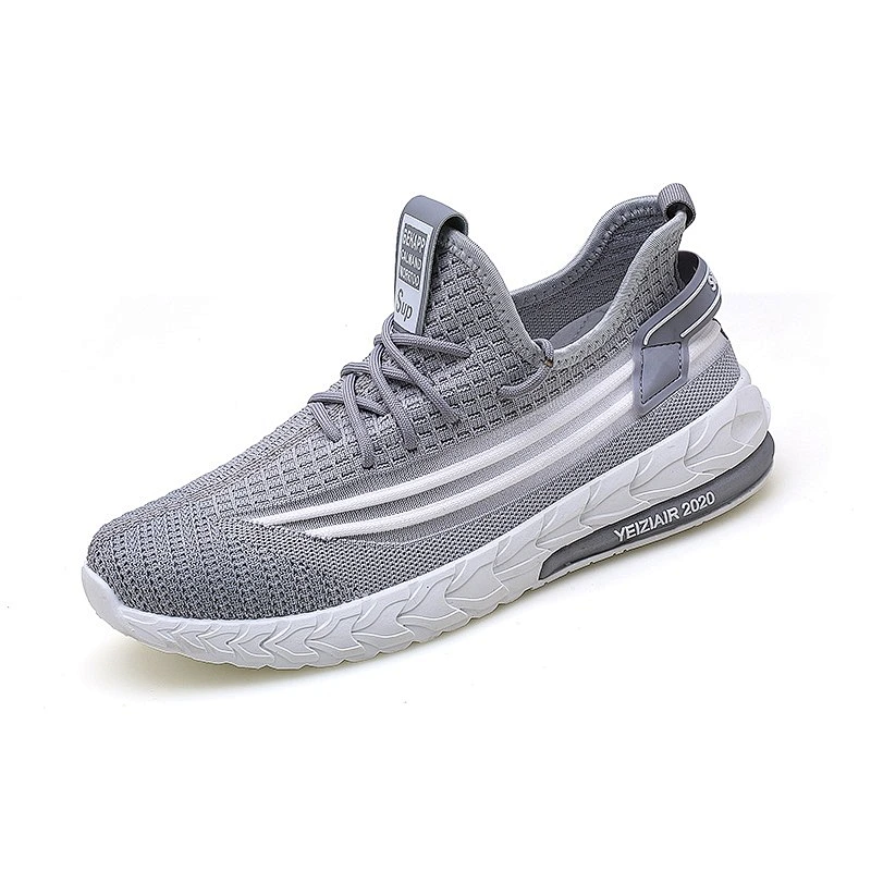 New Arrival Fashion Men Fly knit Athletic Casual Sports Shoes