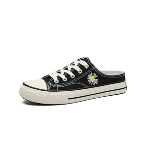 New Fashion Style Unisex Daisy Slippers Casual Vulcanized Canvas Shoes