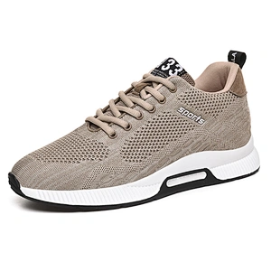 New Style Fly knit Walking Sneaker Shoes Men Fashion Casual Running Sports Shoes