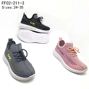 Fly knit Children's Sneakers Fashion Casual Kids Sports Running Shoes