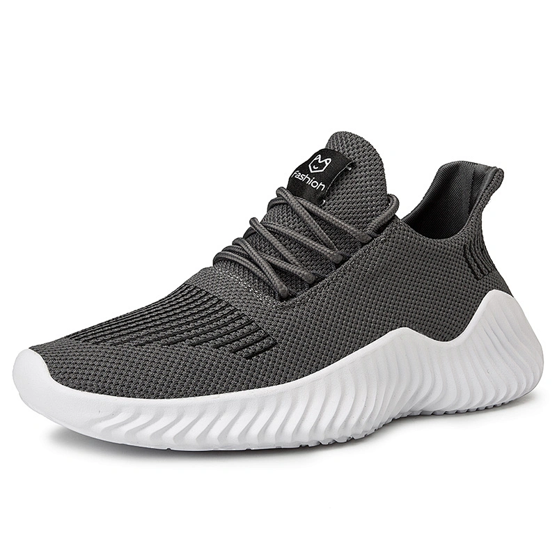 New Arrival Comfortable Men Fly knit Sports Running Shoes Fashion Sneaker Shoes