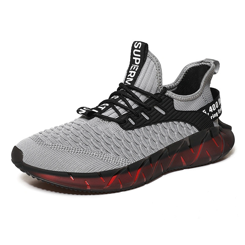 Fashion Comfortable Men Fly knit Casual Sneaker Sports Running Shoes