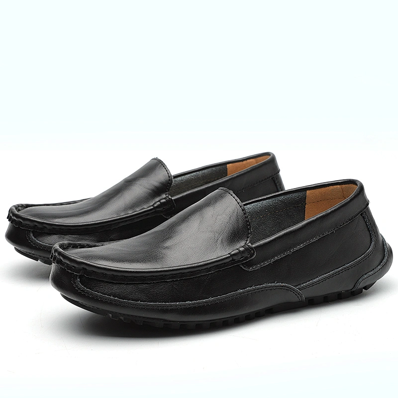 New Style Fashion Men Loafers Leather Shoes Moccasin-Gommino Driving Shoes