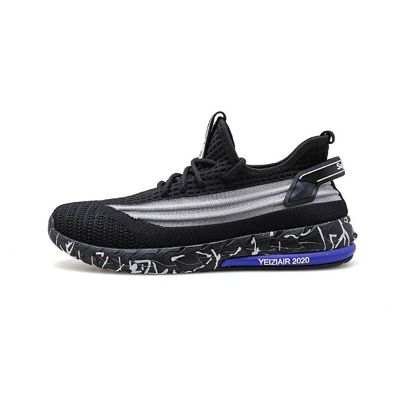 New Arrival Fashion Men Fly knit Athletic Casual Sports Shoes