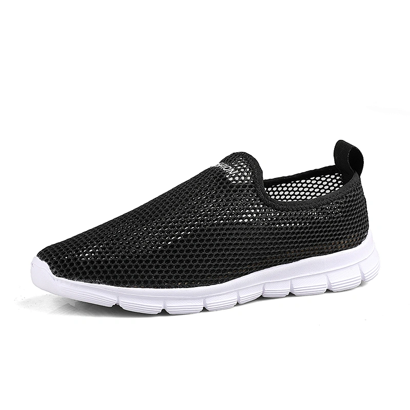 Hot Sale Breathable Men Slip on Loafers Mesh Sports Casual Shoes