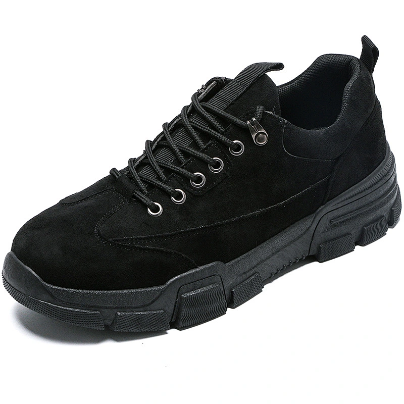 Hot Sale Fashion Men Casual Safety Work Leather Shoes